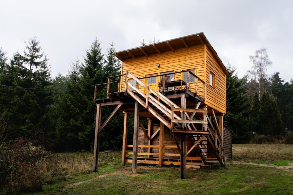 Villa Tiny House Nad Ceskym Rajem à Vselibice Extérieur photo