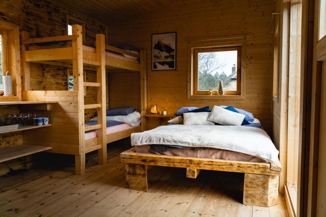 Villa Tiny House Nad Ceskym Rajem à Vselibice Extérieur photo
