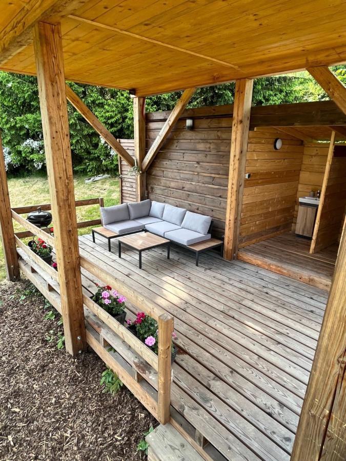 Villa Tiny House Nad Ceskym Rajem à Vselibice Extérieur photo